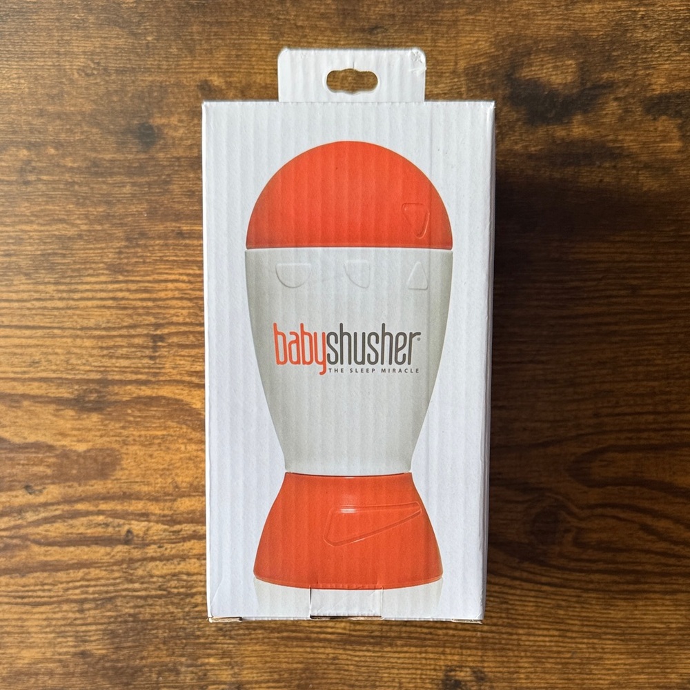 Baby Shusher Sleep Miracle Soother - Orange and White